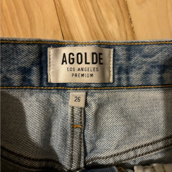 Agolde vintage cut parker shorts 26 - Picture 2 of 3